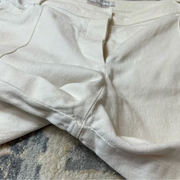 Dior White Pants Cropped (see measurements) - Picture 5 of 6